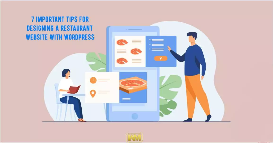 7 نکته مهم برای طراحی سایت رستوران با وردپرس